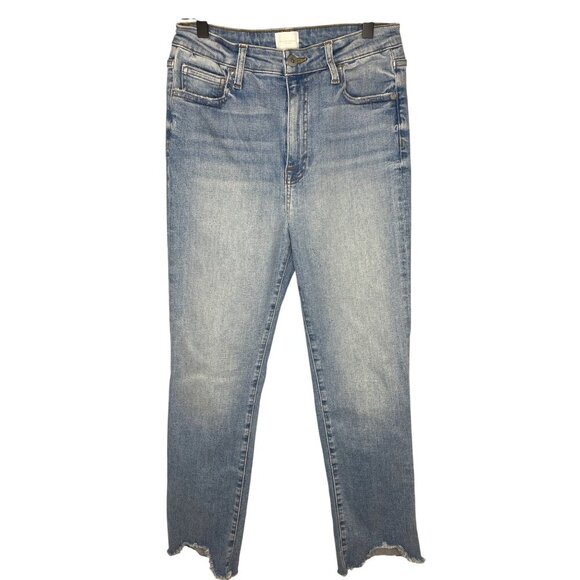 Jonathan Simkhai River High Rise Jeans Straight Leg Size 29 Palisades - Picture 2 of 11